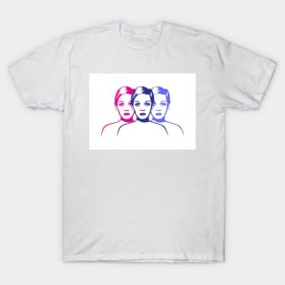 Triple Twiggy | Pop Art T-Shirt